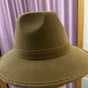 Classic Brown Fedora Hat